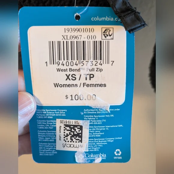 Columbia Black Teddy Jacket - Picture 5 of 7